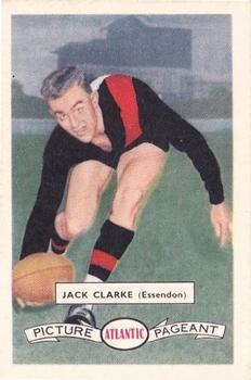 1958 Atlantic Petrol Stations Victorian League Stars #58 Jack Clarke Front